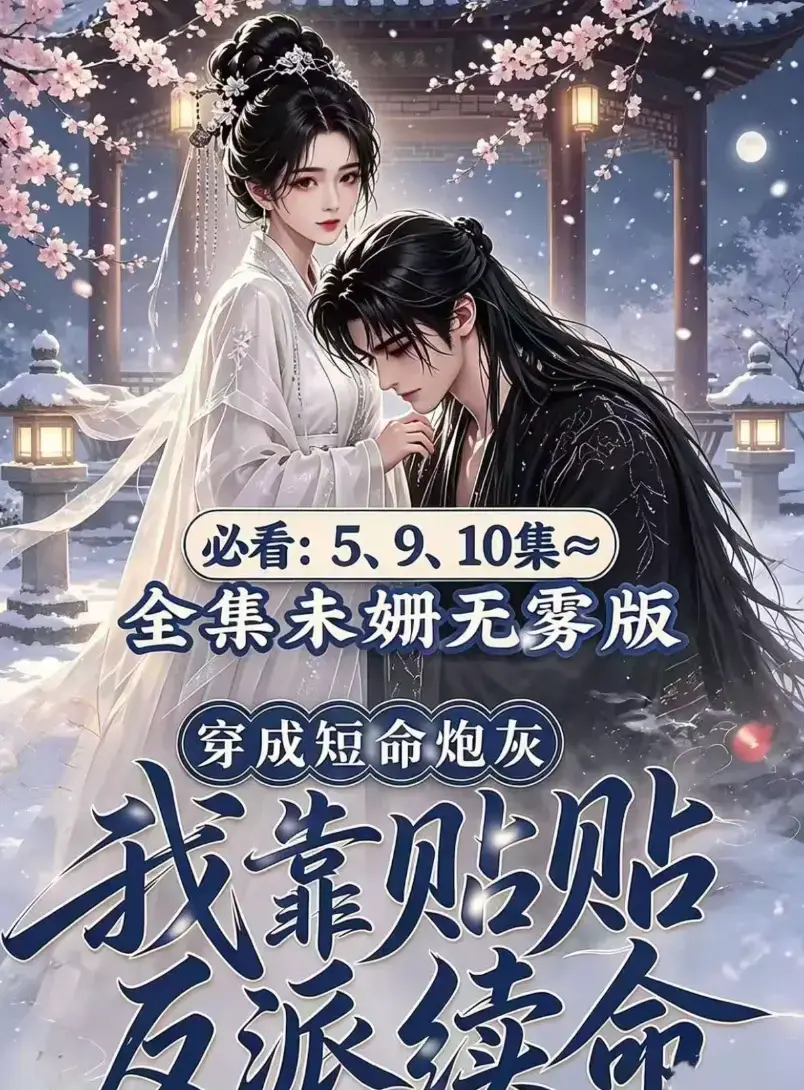 AI漫剧《穿成短命炮灰我靠贴贴反派续命》未删减高清全集免费看-穿书超甜爽剧无广告在线观看资源-网盘播放在线追剧